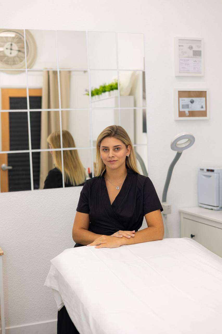 Anastasiia Huk, founder of H.A. Skin Lab